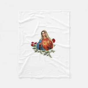Cobertor De Velo Camisetas da Mãe Mary