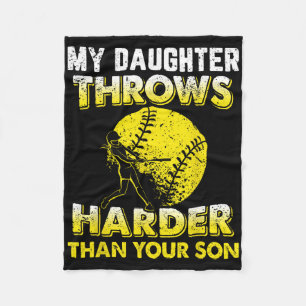 Cobertor De Velo Camisetas Engraçadas do Papai Softll Minha Filha A