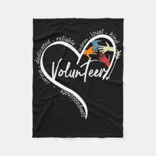 Cobertor De Velo Camisetas Gráficas Divertidas de Voluntário para V
