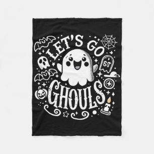 Cobertor De Velo Camisetas Halloween Vamos Ghouls Fantasmas Mulhere