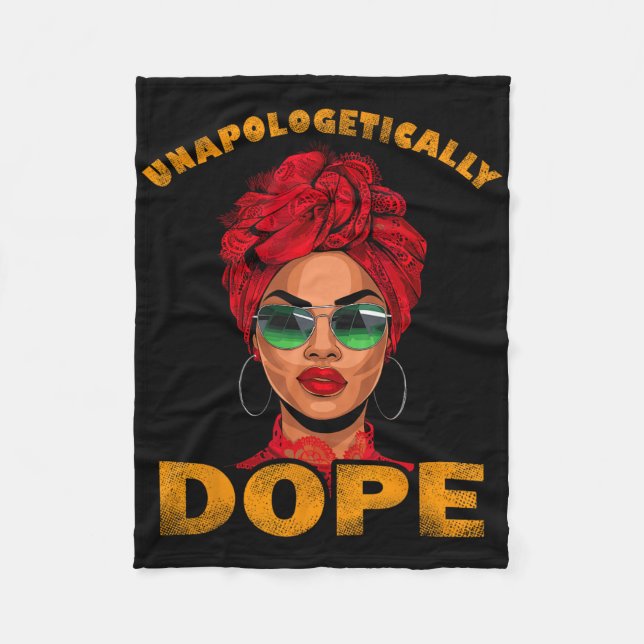 Cobertor De Velo Camisetas Juneteenth de mulheres negras sem descul (Frente)