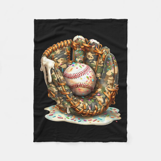 Cobertor De Velo Camo Baseball Gloves Lifestyle 101 Apparel Drip Ic (Frente)