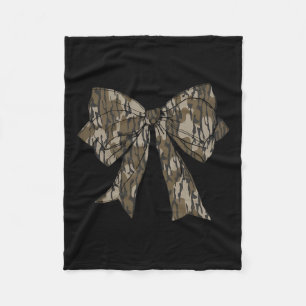 Cobertor De Velo Camo Coquette Arco Duck Caça Meninas Crianças Mulh
