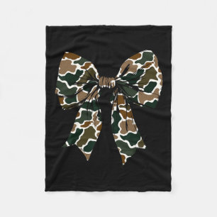 Cobertor De Velo Camo Coquette Arco Duck Duck Duck Caça Mulheres Gi