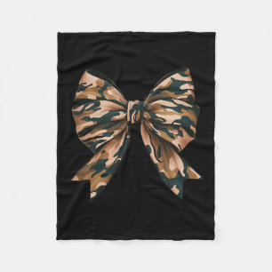 Cobertor De Velo Camo Coquette Arco Duck Duck Duck Caça Mulheres Gi