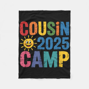 Cobertor De Velo Camp 2025 Camisa - Sindicato Colorido Da Família S