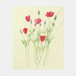 Cobertor De Velo Campanha de verão, flores silvestres