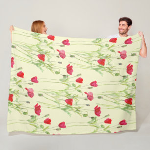 Cobertor De Velo Campanha de verão, flores silvestres