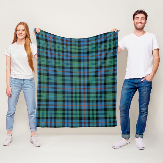 Cobertor De Velo Campbell De Cawdor Antigo Plaid (In Situ)