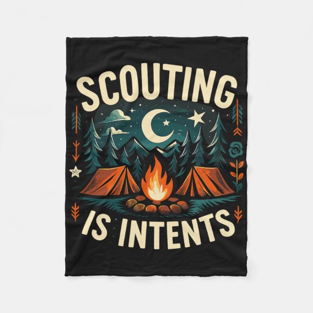 Cobertor De Velo Camping Scouting Is Intents Scout Camper  (Frente)