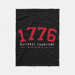 Cobertor De Velo Campions Nacionais de 1776 Vintage Patriótico 250º
