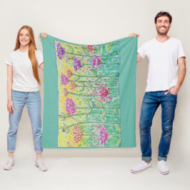 Cobertor De Velo Campo de Flores