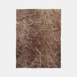 Cobertor De Velo Campo de trigo (por Eugène Atget)