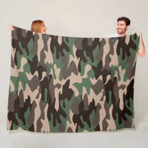 Cobertor De Velo Camuflagem 2 60x80 Folheto