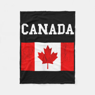 Cobertor De Velo canadense Flag Maple Leaf Canadian Flag