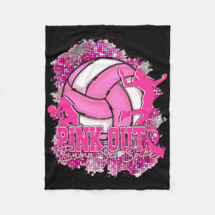Cobertor De Velo Cancer A de Voliclo de Saída Rosa Bump Set Spike