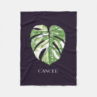 Cobertor De Velo Cancer da constelação tailandesa Monstera