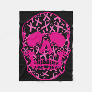 Cobertor De Velo Cancer da mama incrível Mês de consciência do apoi