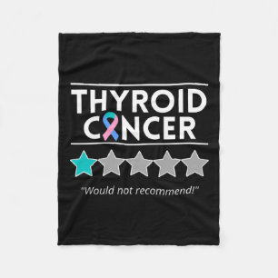 Cobertor De Velo Cancer Não Recomendaria - Mês de Consciência
