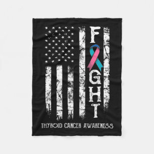 Cobertor De Velo Cancer Warrior U Flag 1