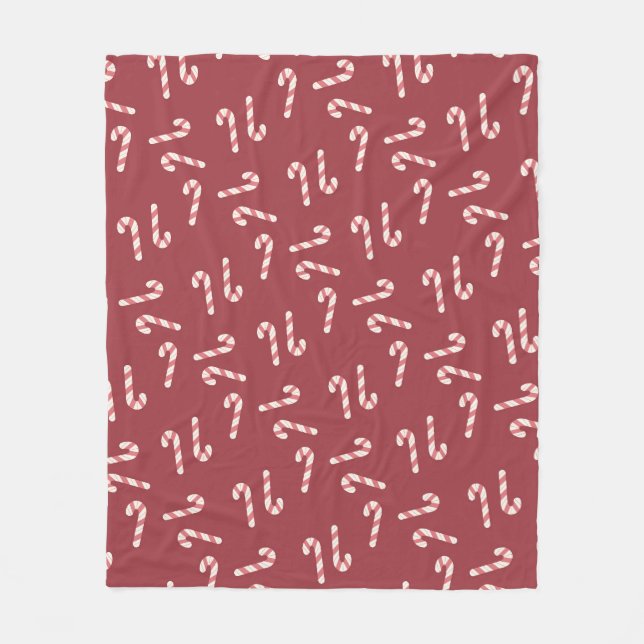 Cobertor De Velo Candy Cane Blanket (Frente)