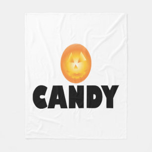 Cobertor De Velo Candy Halloween