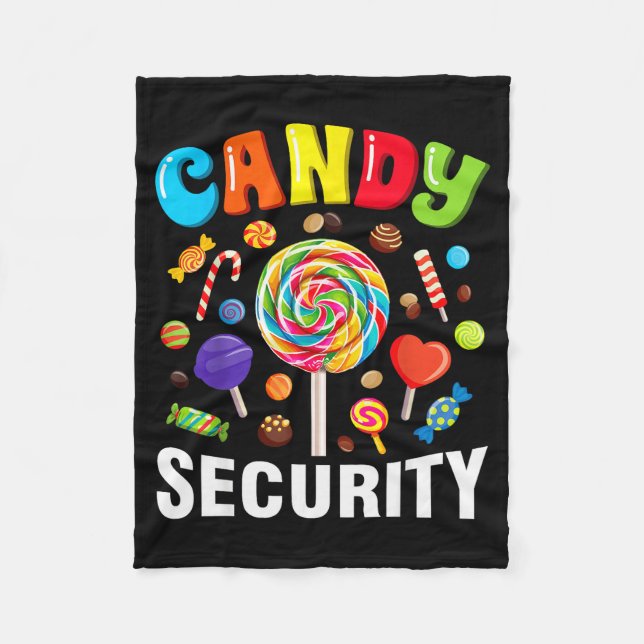 Cobertor De Velo Candy Security Funny Halloween Costume  (Frente)
