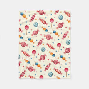Cobertor De Velo Candy Wonderland