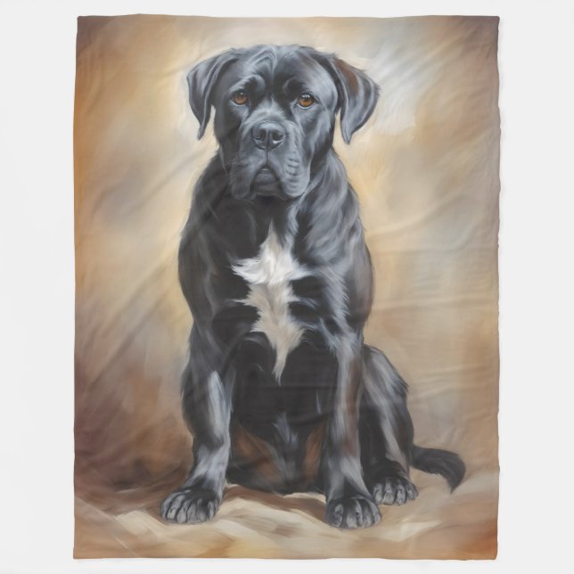 Cobertor De Velo Cane Corso Fleece Blanket (Frente)