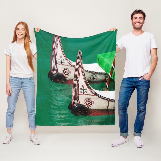 Cobertor De Velo Canoa do Povo Aborígene (In Situ)