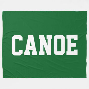 Cobertor De Velo CANOE Fun 70s Atlético Texto Branco Sobre Verde Fl