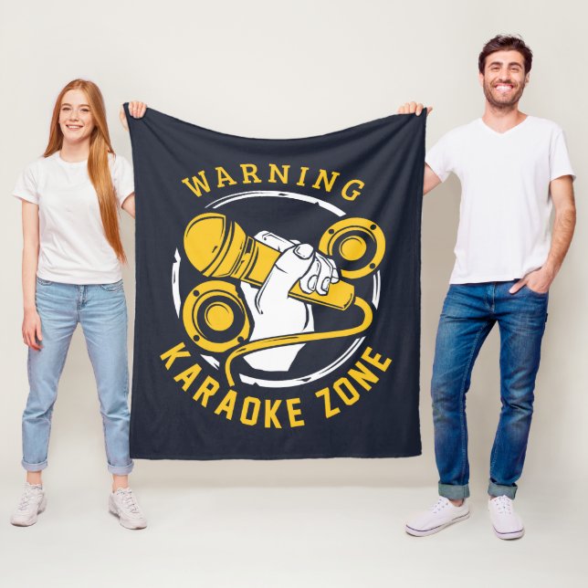 Cobertor De Velo Cantor de Karaoke Zone (In Situ)
