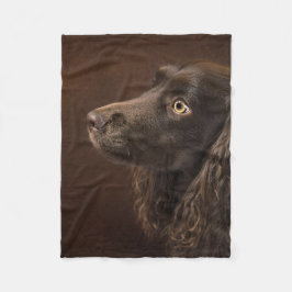 Cobertor De Velo Cão De Cabelo Castanho