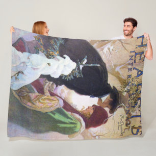 Cobertor De Velo Capa da Hearst's International, Alphonse Mucha