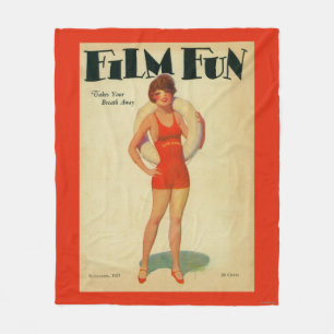 Cobertor De Velo Capa de revista 2 do divertimento do filme