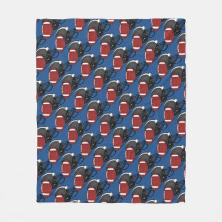 Cobertor De Velo Capacete de futebol e cobertura do velo da bola