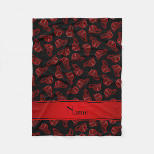 Cobertor De Velo Capacetes pretos conhecidos personalizados do fogo