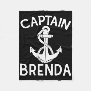 Cobertor De Velo Capitã Brenda Âncora Iate Barco Navio Barco a Vela