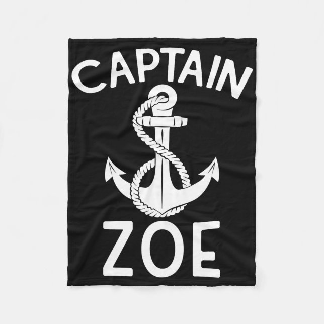 Cobertor De Velo Capitã Zoe Navio Barco de Vela Iate  (Frente)