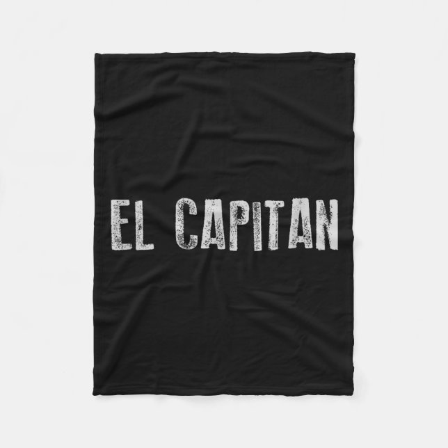 Cobertor De Velo Capitão de Iate El Catan (Frente)