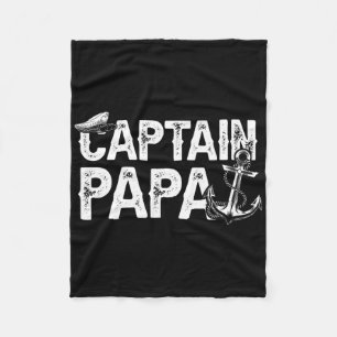 Cobertor De Velo Capitão Papai Lago de Pontão Marinheiro Pescaria D