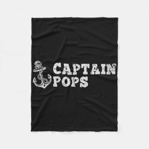 Cobertor De Velo Capitão Pops Navegação Barco Vintage Âncora de Bar