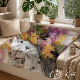 Cobertor De Velo Caprinos no outono 8