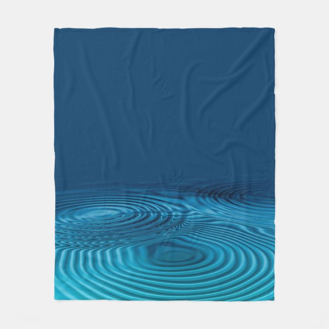 Cobertor De Velo Cápsulas Azul Aqua (Frente)