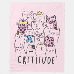 Cobertor De Velo Captura de Gatinho Gelado Presente de Gato