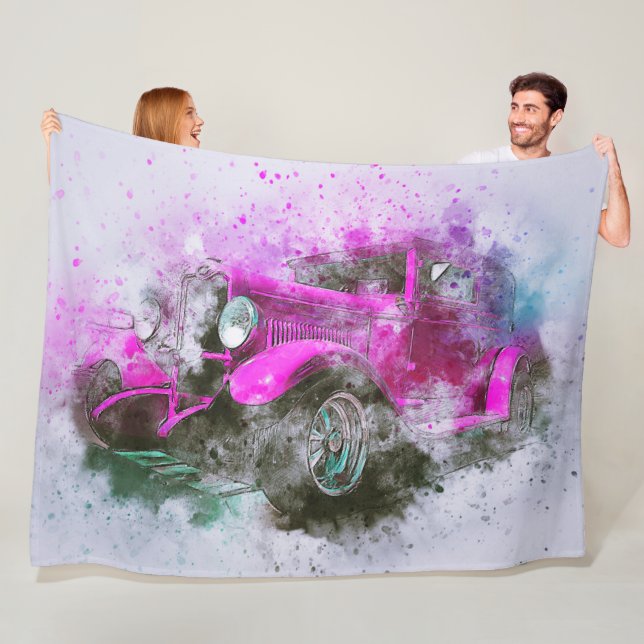 Cobertor De Velo Car Fleece Blanket (In Situ)