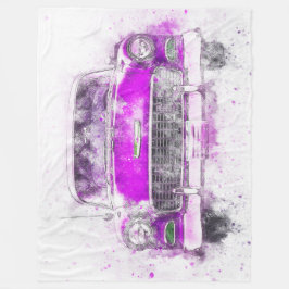 Cobertor De Velo Car Fleece Blanket