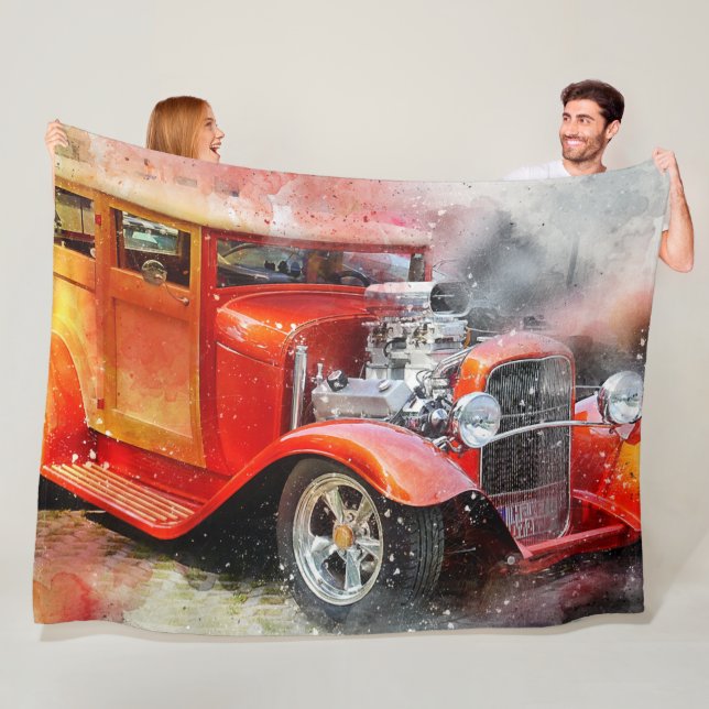 Cobertor De Velo Car Fleece Blanket (In Situ)