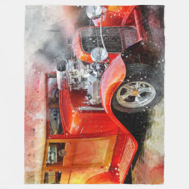 Cobertor De Velo Car Fleece Blanket