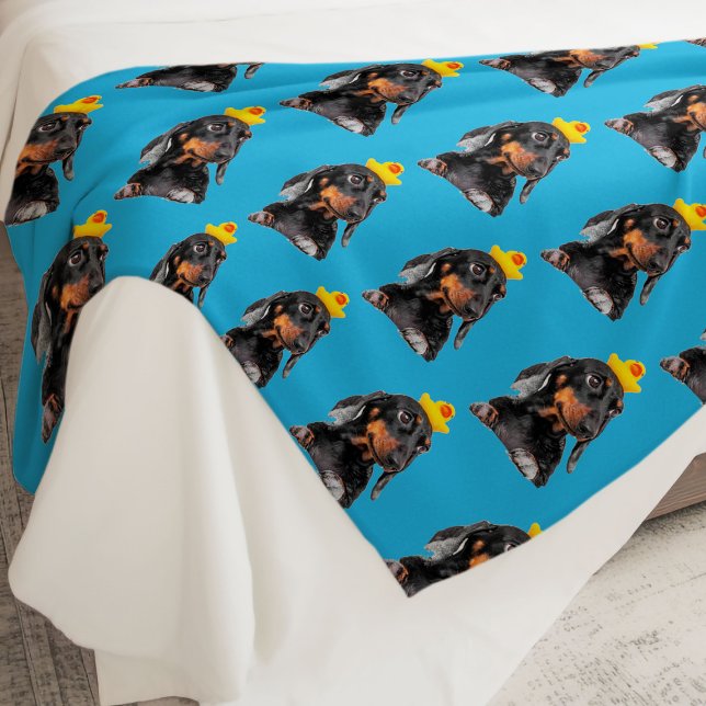 Cobertor De Velo Cara de Cachorro Personalizada Engraçada (Funny Personalized Dog Face Fleece Blanket
)